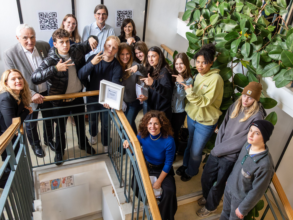 Großartige Werke der Schülerinnen und Schüler in der Ausstellung des Zentrum für Lehrerbildung der Universität Passau, Foto: Barbara Lutz-Sterzenbach