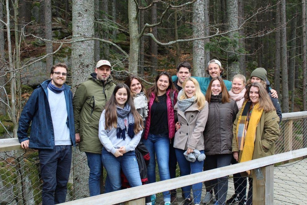 Die StuVeLA bei ihrem Ausflug nach Tschechien
