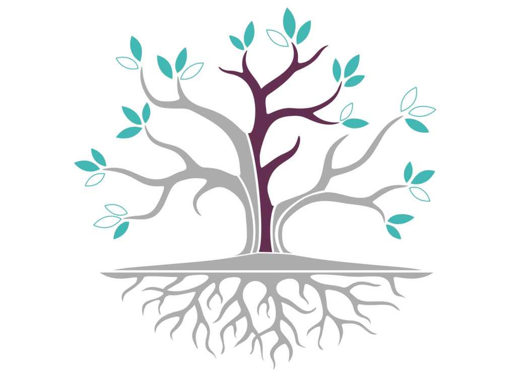 Baum-Visualisierung des ZLF mit dem lila Ast des Handlungsfelds "Drittmittel"