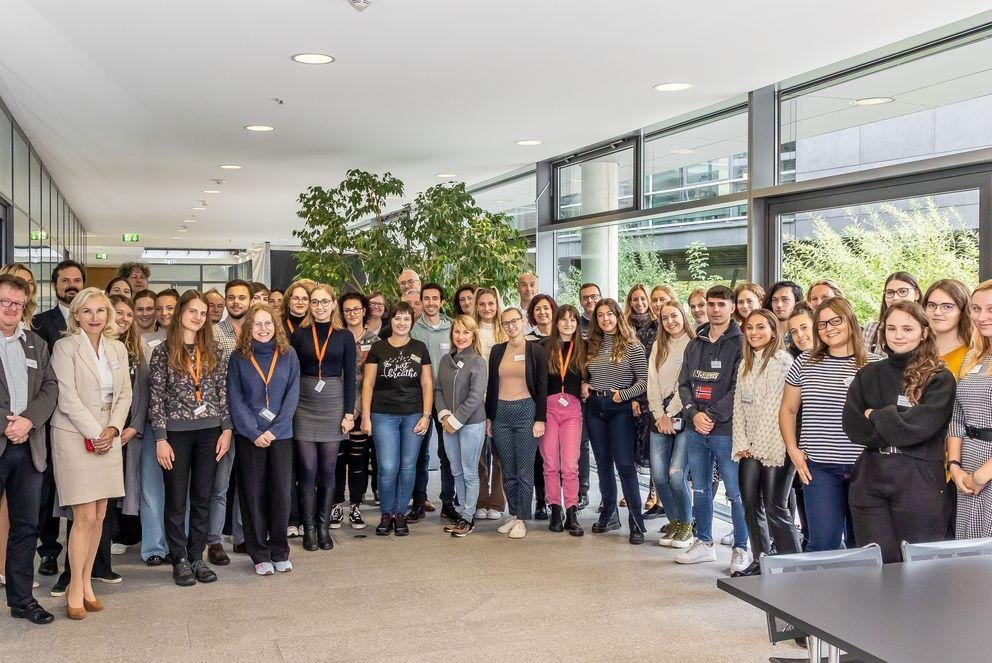 Teilnehmende der internationalen TEFE-Woche an der Universität Passau. Foto: Florian Stelzer