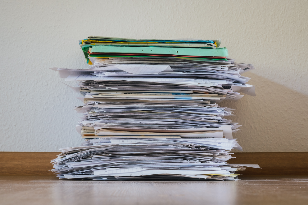 Aktenstapel