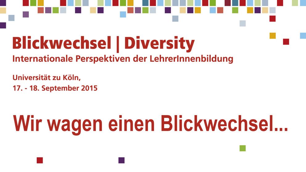 Blickwechsel | Diversity – Internationale Perspektiven der LehrerInnenbildung